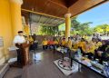 H Cek Endra Menyampaikan Kata sambutan. FOTO: UCUP