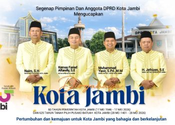 Pimpinan DPRD Kota Jambi. FOTO: IST
