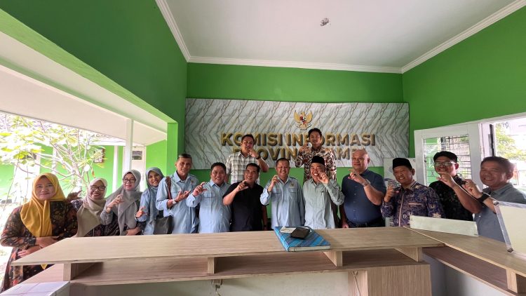 KI Provinsi Jambi terima kunjungan kerja komisi I DPRD Provinsi Bengkulu. FOTO: IST